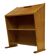 Bureau secrétaire en chêne vintage par Cor Alons pour Den Boer Gouda