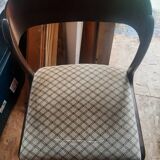 lot of 6 Baumann sled chairs