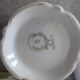 Coffee and tea service for two with its tray in Limoges porcelain.