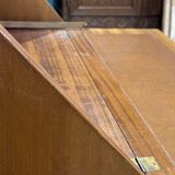 English secretary from the 1950s in mahogany