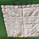 Pair of antique linen pillowcases with monogram