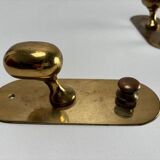 Super Brass Coat Hanger attributed to L. Caccia Dominioni for Azucena, 1962