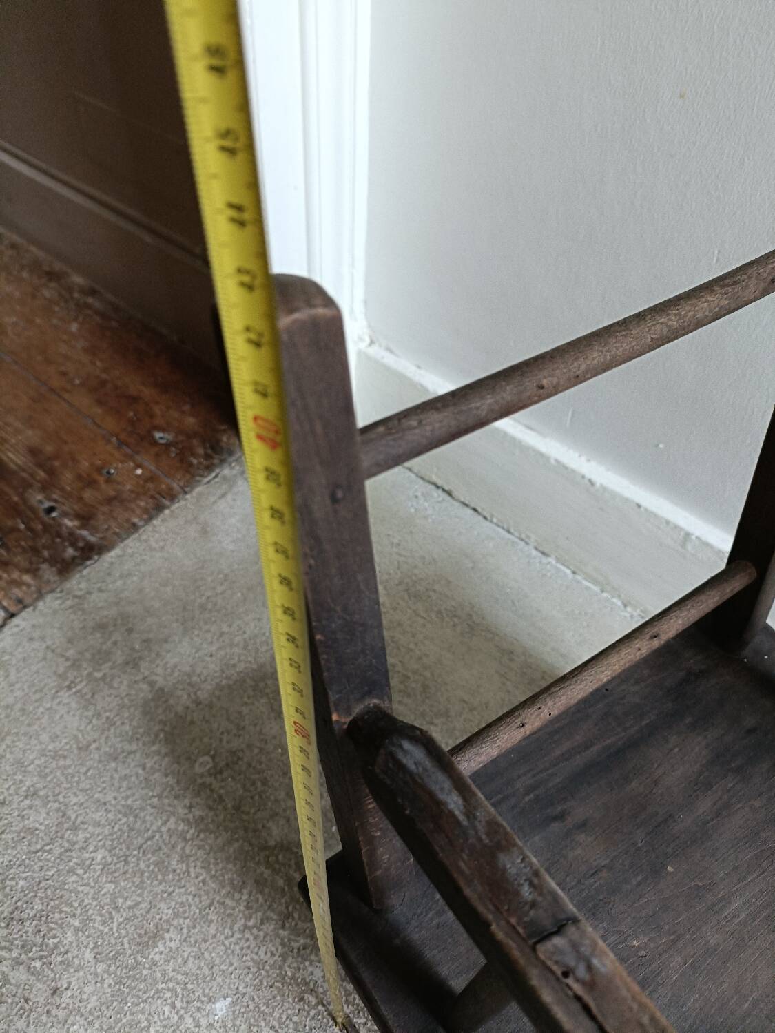 Antique doll's chair