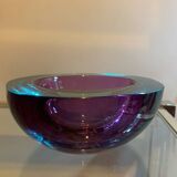 Murano purple turquoise pocket emptier
