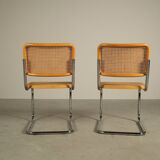 Ensemble de quatre chaises Thonet S32 par Marcel Breuer, 1983