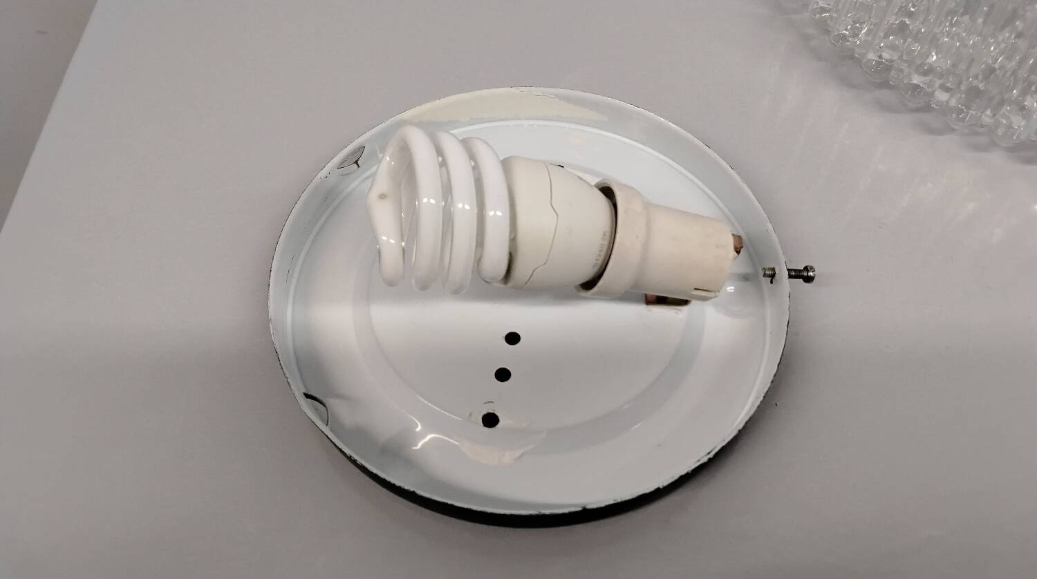 Bubble glass ceiling/wall light