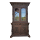 19th Century Oak Renaissance Library Buffet