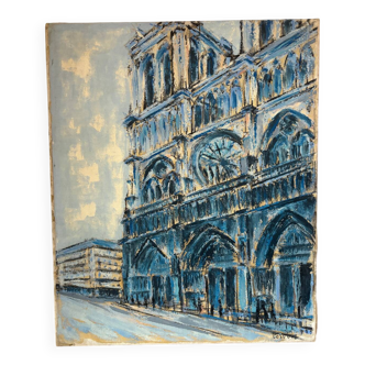 Our Lady of Paris signed Porobic