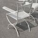 Garden set Maison Jansen in wrought iron 1960