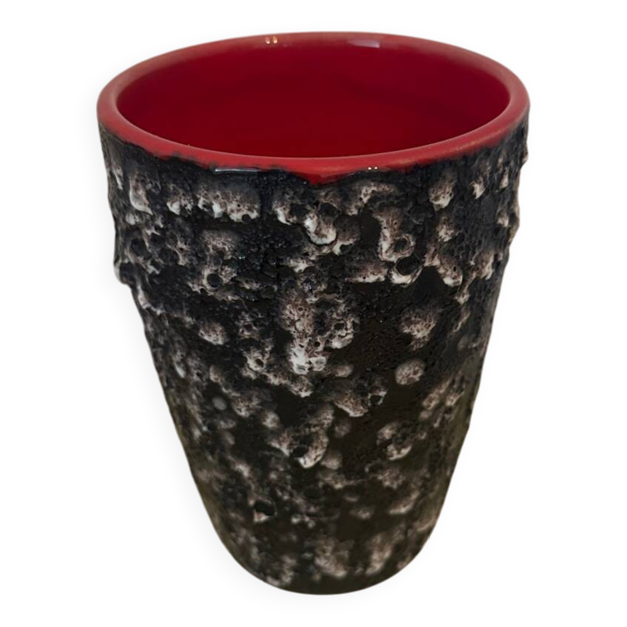 Vallauris Masarra Mobijo's ceramic earthenware vase