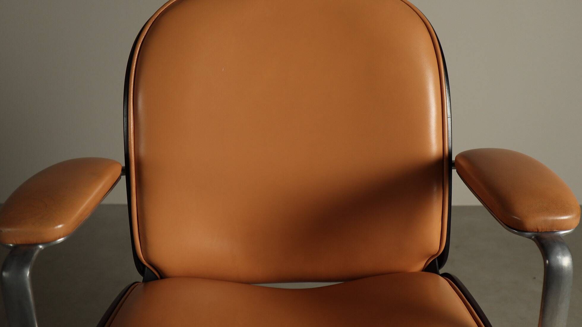 Executive office chair by Ennio Fazioli for MIM Roma, Italy 1960
