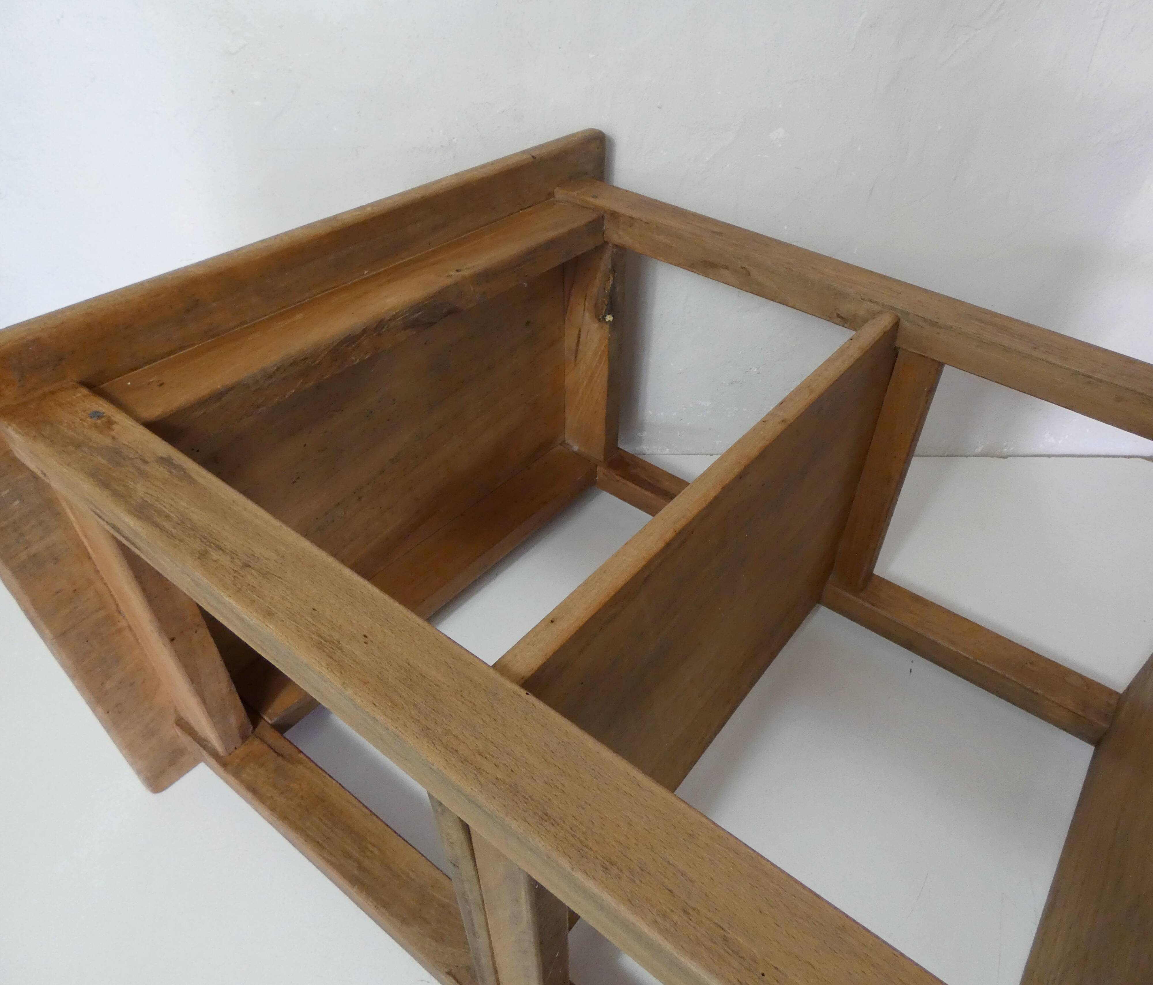 solid wood side table