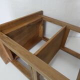 solid wood side table