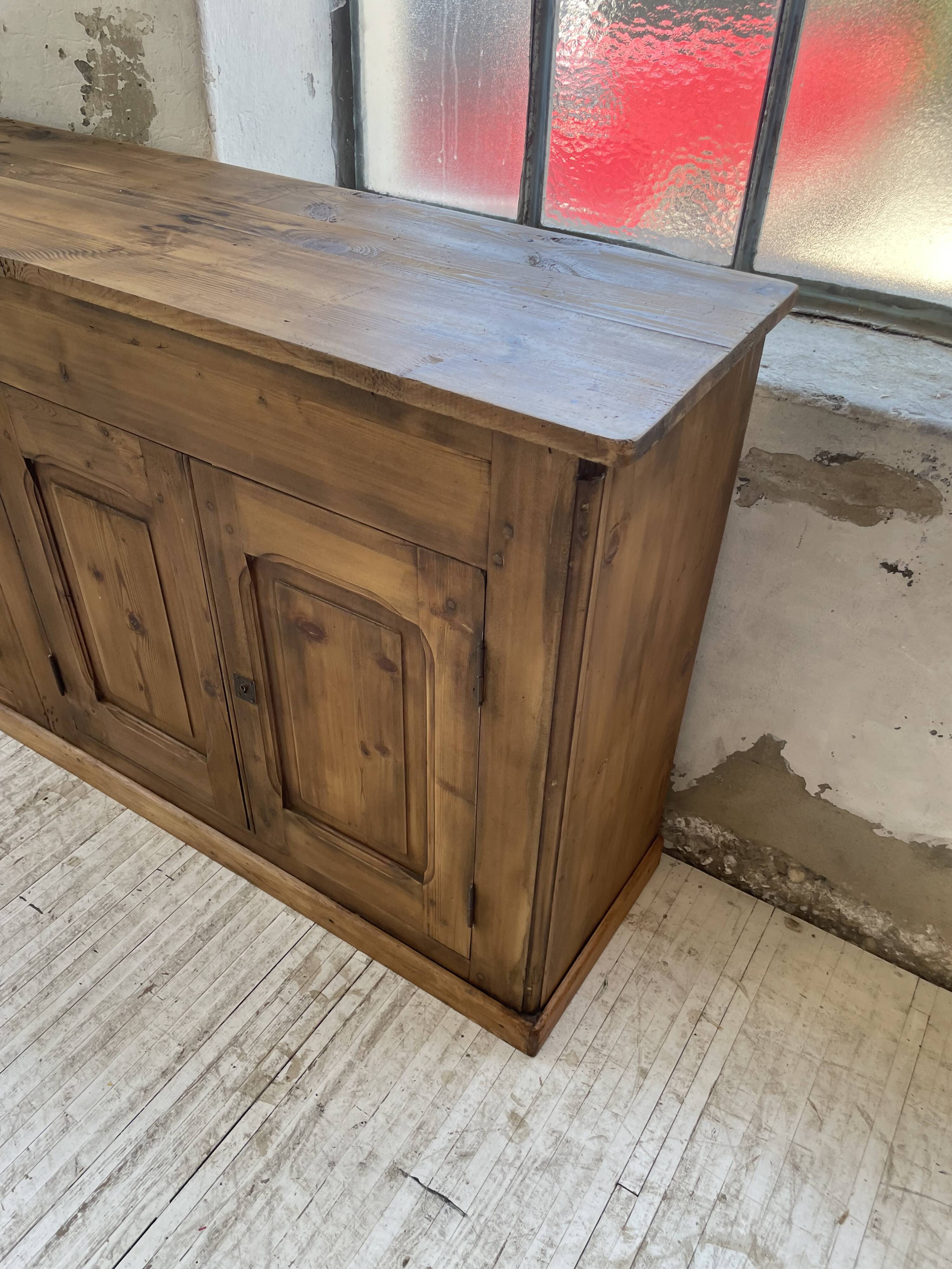 2m pine craft furniture sideboard