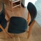 paire de chaises scandinave 1960