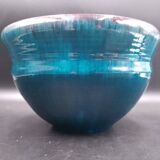 Cache pot from the Potters of Accolay series Gauloise France ceramic glazed finish