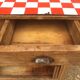 Old parisian buffet sliding doors