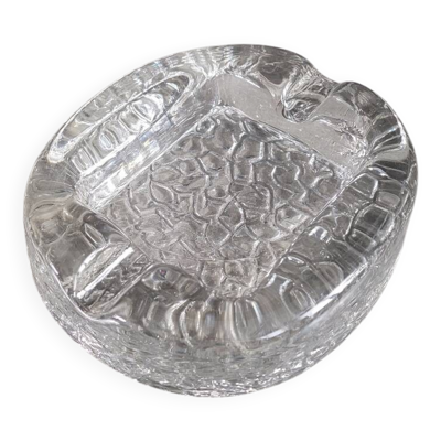 Cendrier en verre Kosta Boda,  1970, Suède