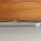Vintage sideboard, metal feet, 121cm