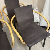 Ettore Sottsass Knoll Mandarin Chairs, 1986