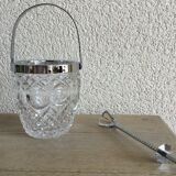 Ice bucket and tongs