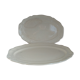 Duo of oval serving dishes in Sarreguemines porcelain