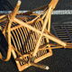 Rattan armchair