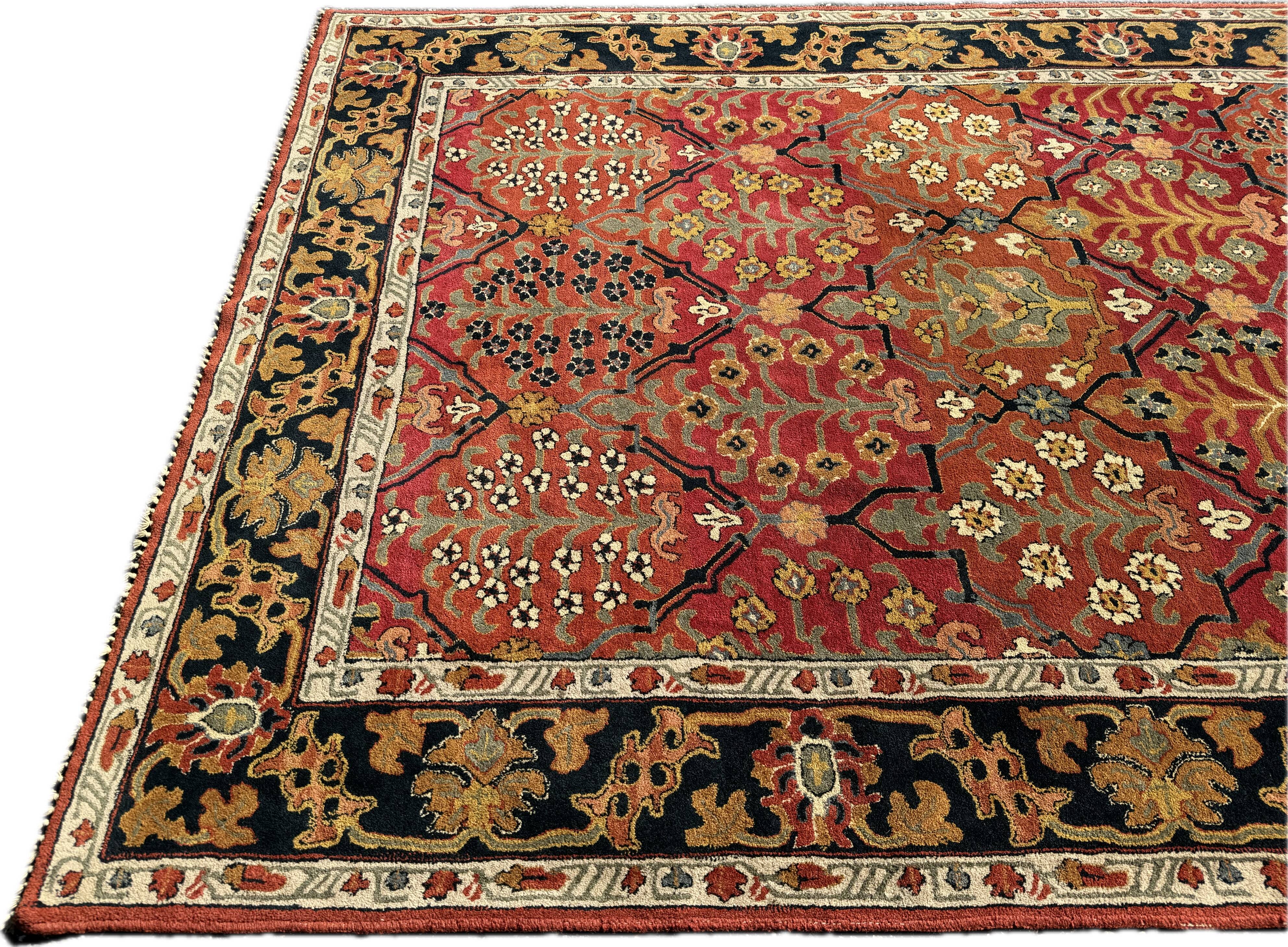 French Janus Lily Point Rug