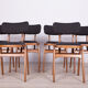 Ensemble de 6 chaises 1960s