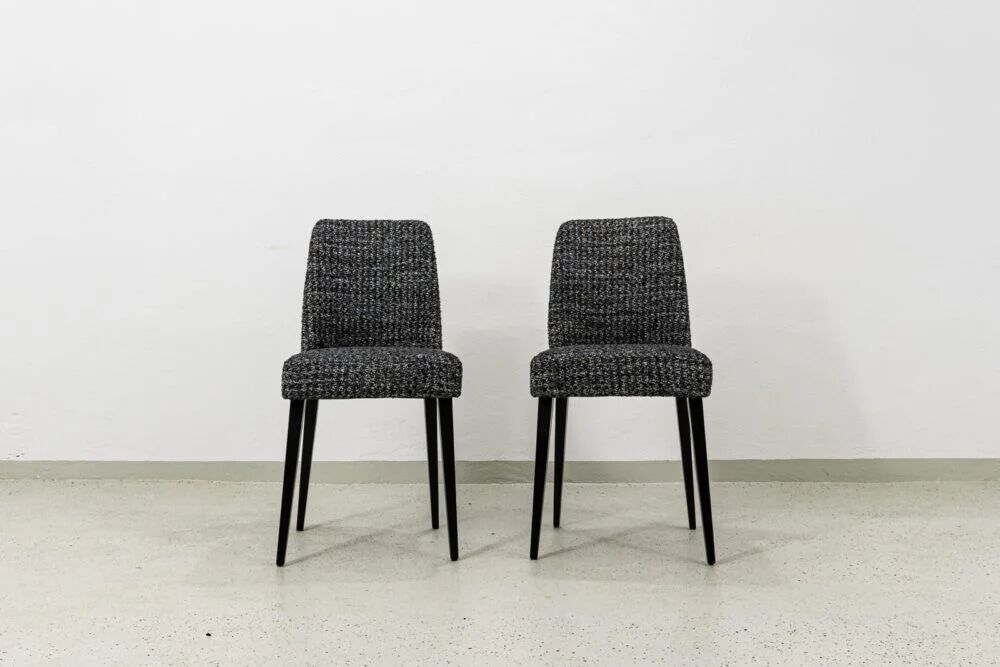 Vintage Dining Chairs, by SFM Poland, 1960’s, Set Of 6