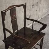 Fauteuil en bois type chinoise