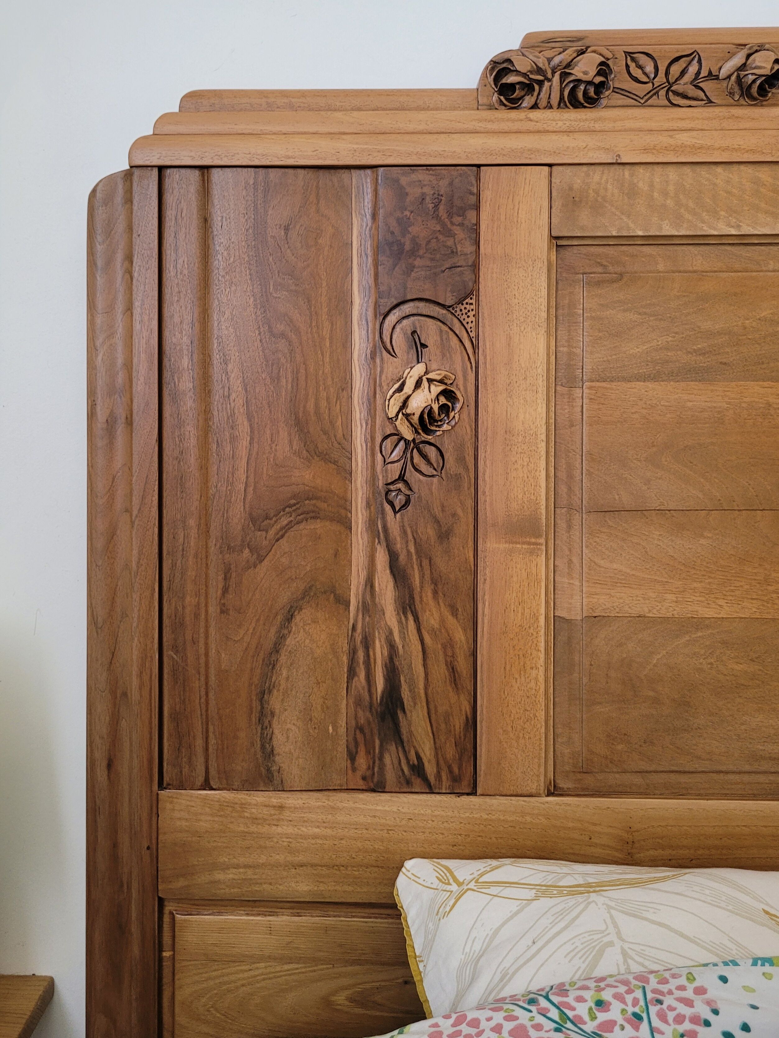 Art Deco headboard