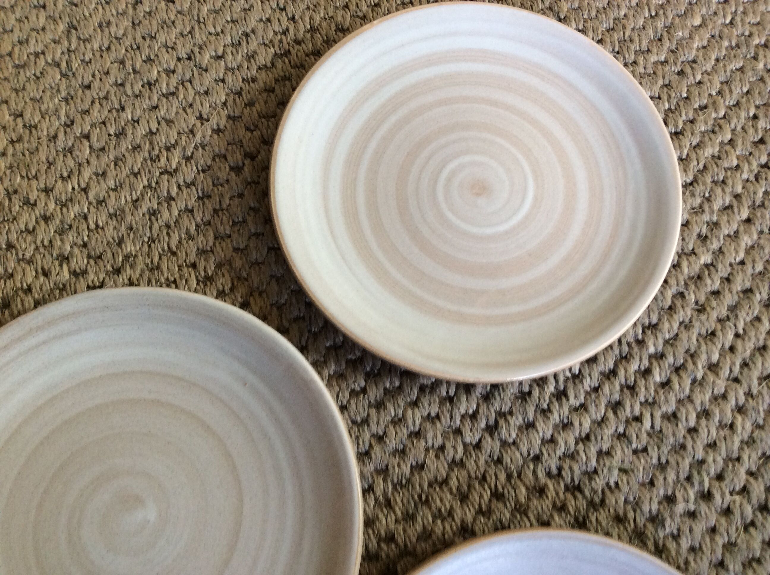 Series of 5 dessert plates