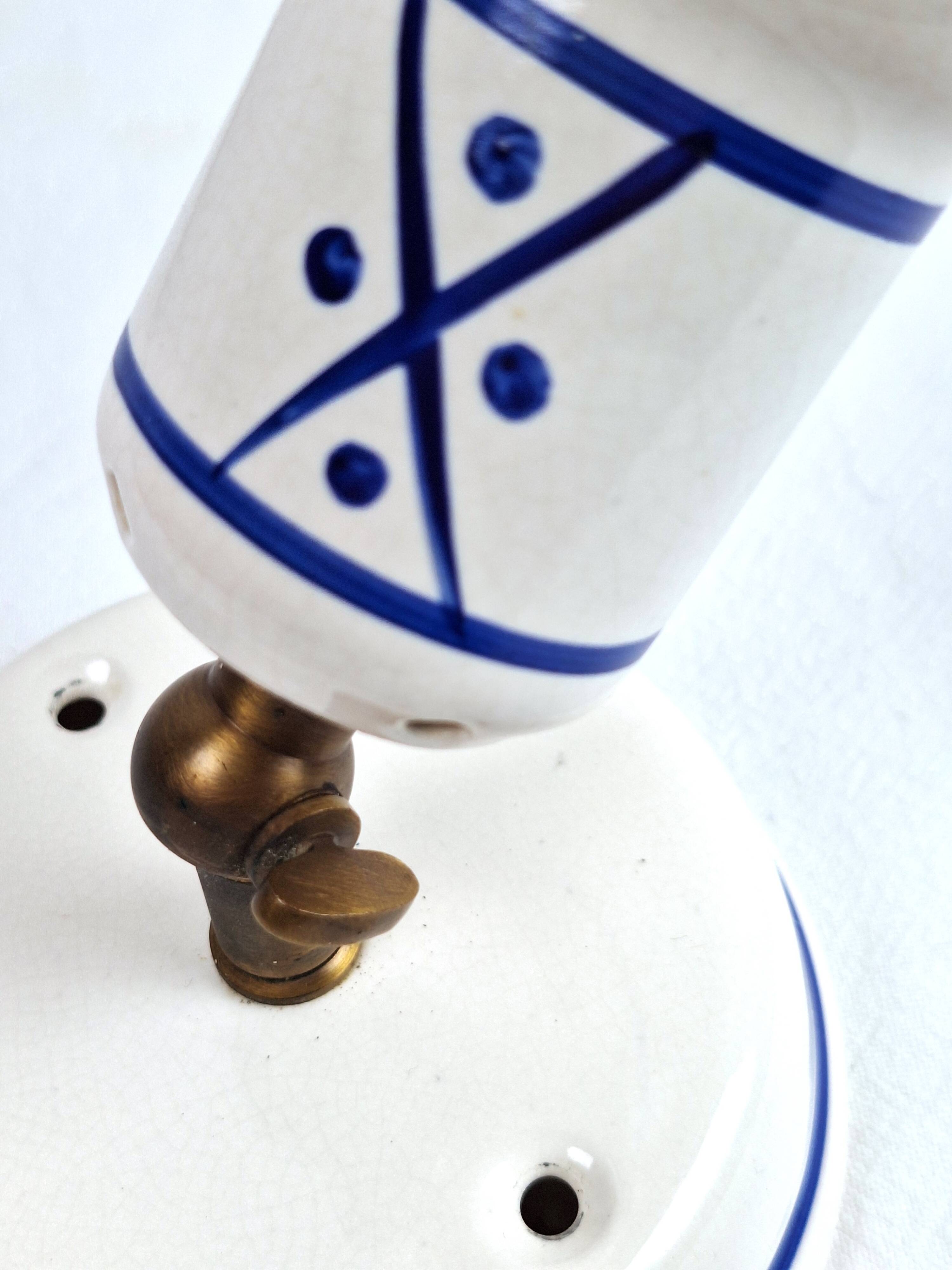 Rustic shabby kitchen ceramic spotlight