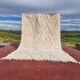 Beni Ouarain Berber rug in cream 300x200 cm – natural wool – handmade