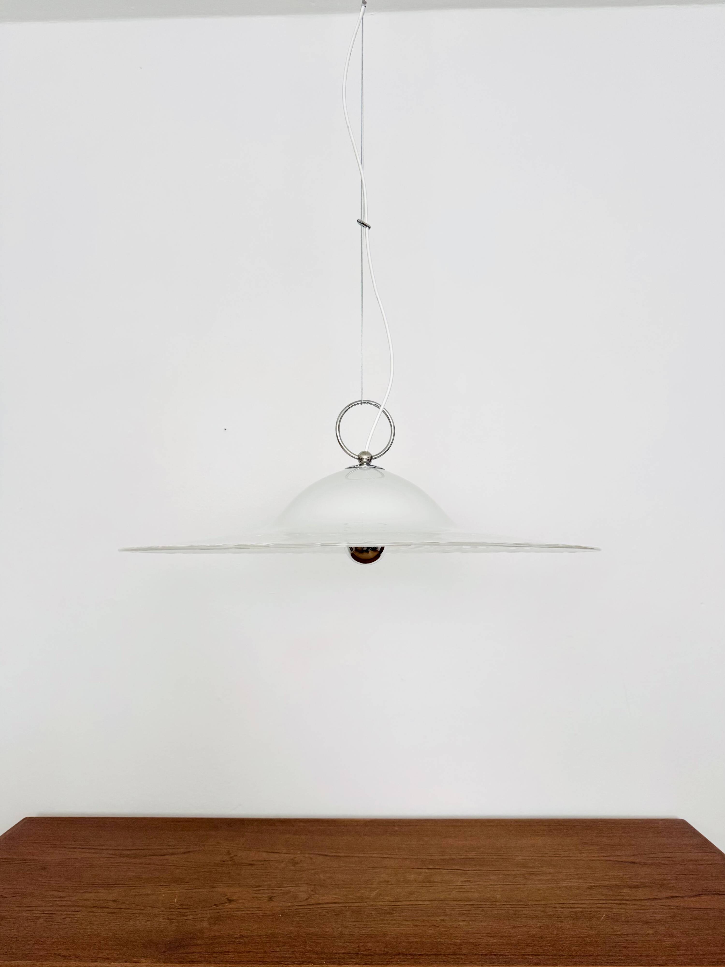 Large Murano Glass Pendant Lamp
