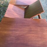 Scandinavian table vintage teak butterfly extension