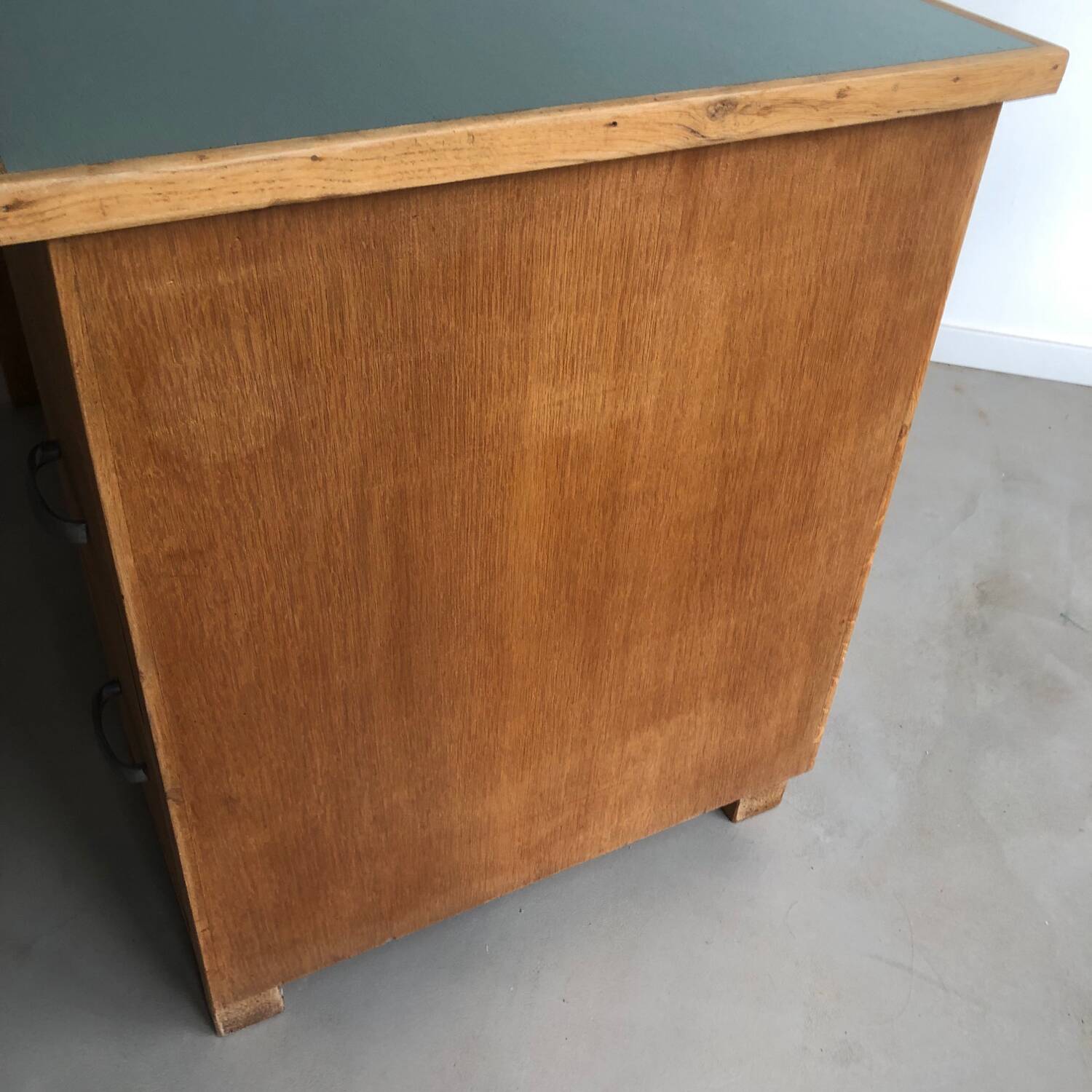 1950s oak desk