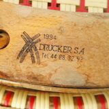 Pairs of Parisian bistro chairs Maison Drucker model Fouquet's N°2