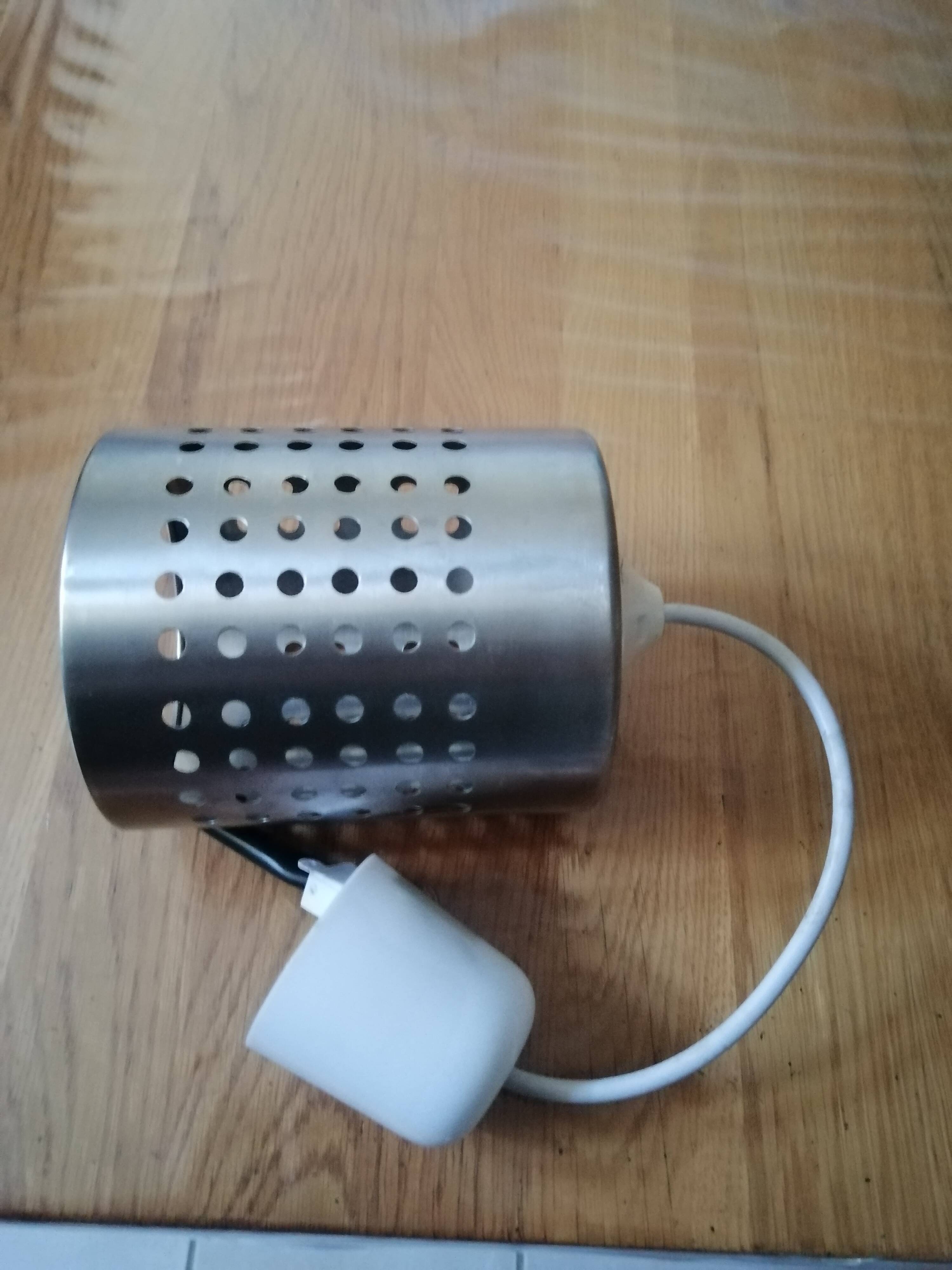 Vintage stainless steel pendant