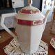 Coffee service set in Limoges porcelain.
