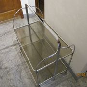 Folding dessert trolley on wheels, 1970s