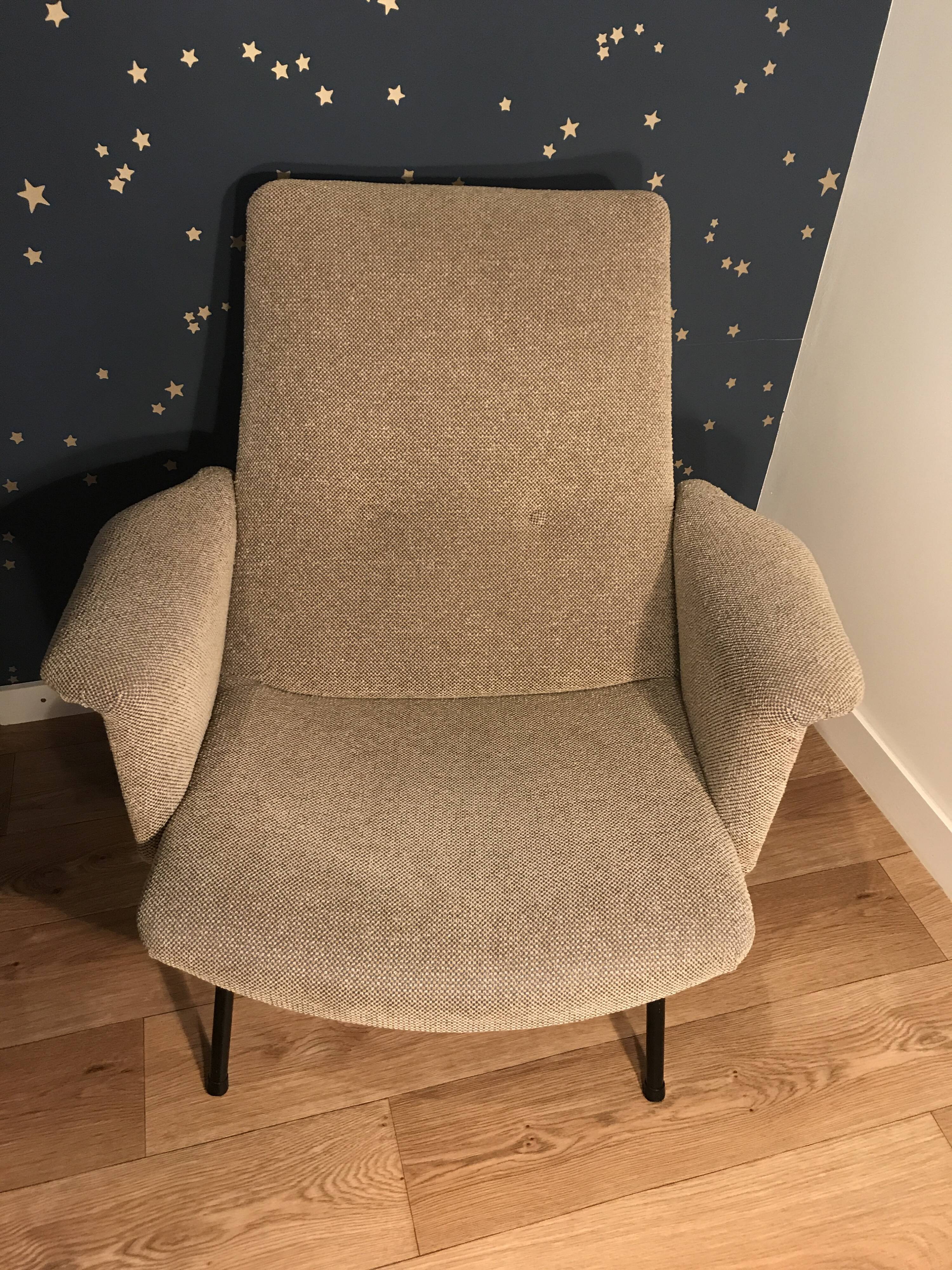 Splendid pair of chairs SK660 pierre Guariche steiner