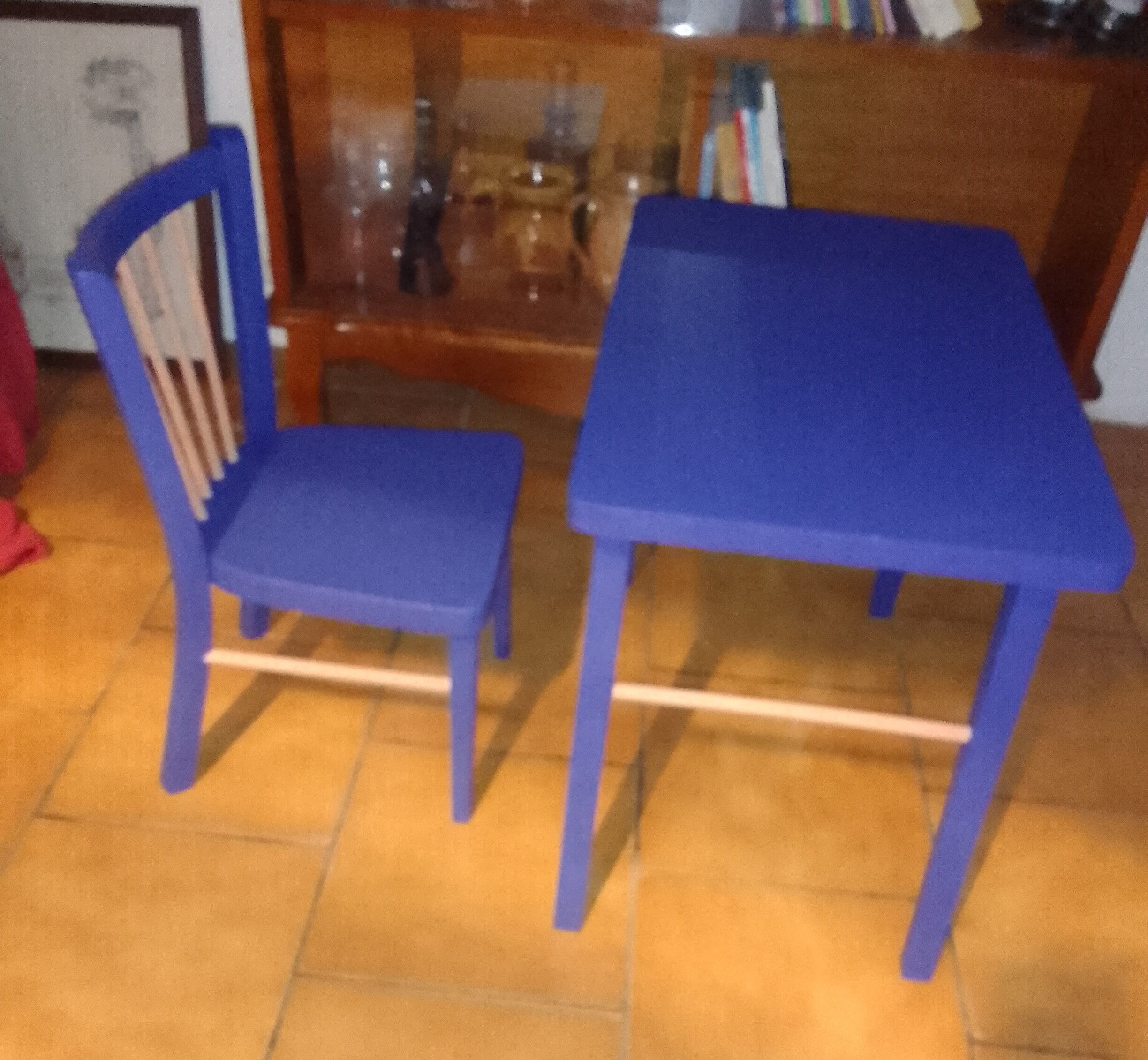 Desk children's chair baumann 1960