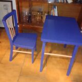 Desk children's chair baumann 1960