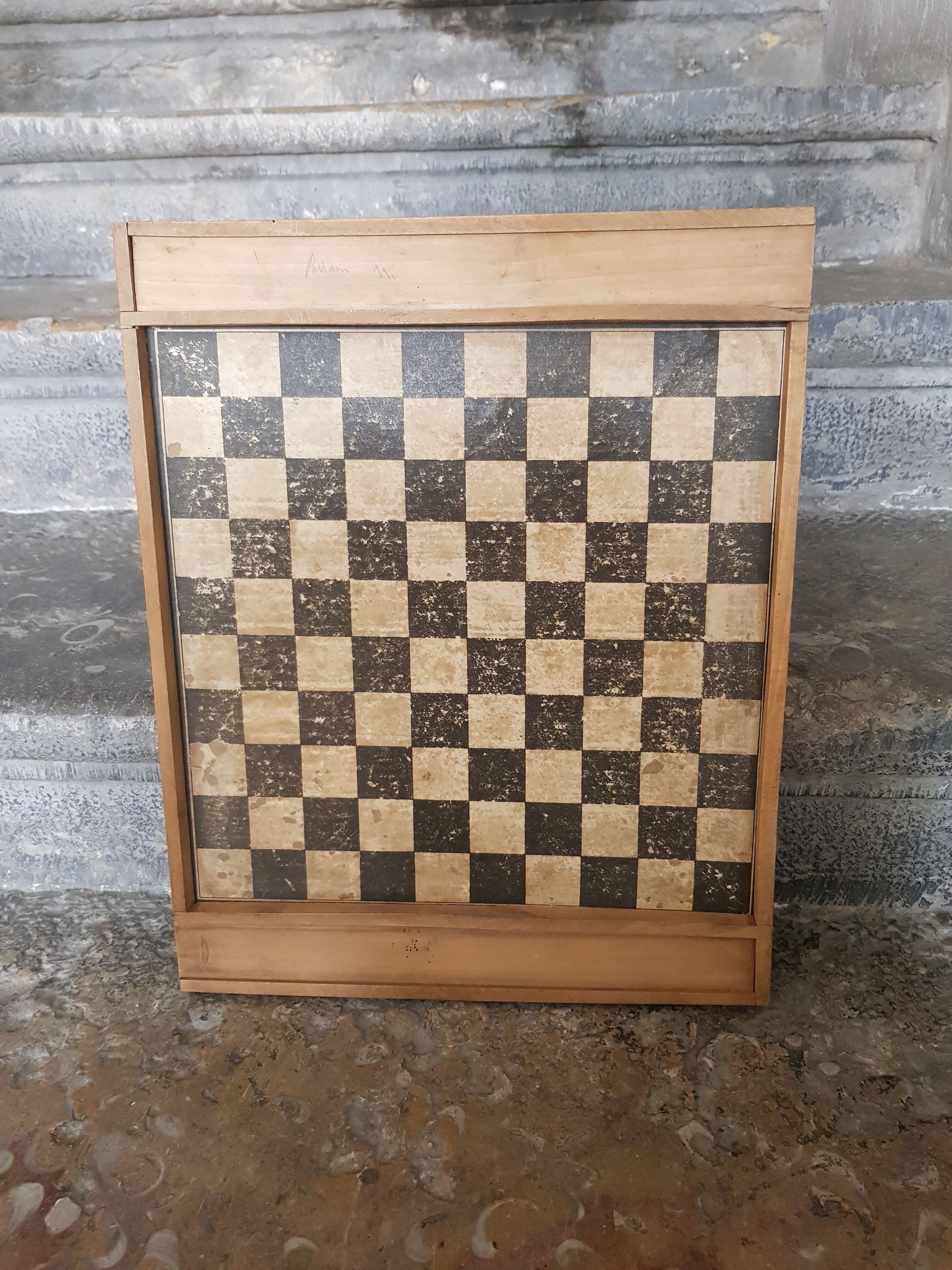 Goose game board made of wood