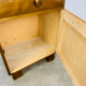 Art Deco bedside table in wood, 1940s/50s