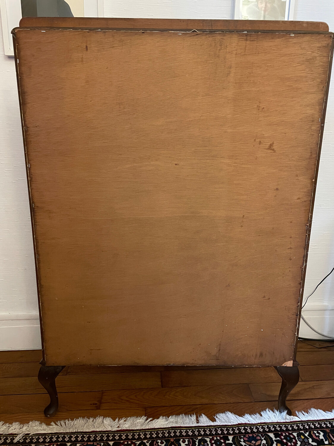 Chippendale-style English-style display case