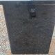 Roche Bobois Mahey black lacquer and burl commode with 3 drawers.