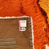 2x3 wool rug by Hojer Eksport Wilton, Joker model, Denmark 70s